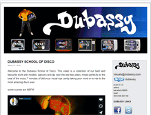 Tablet Screenshot of dubassy.com